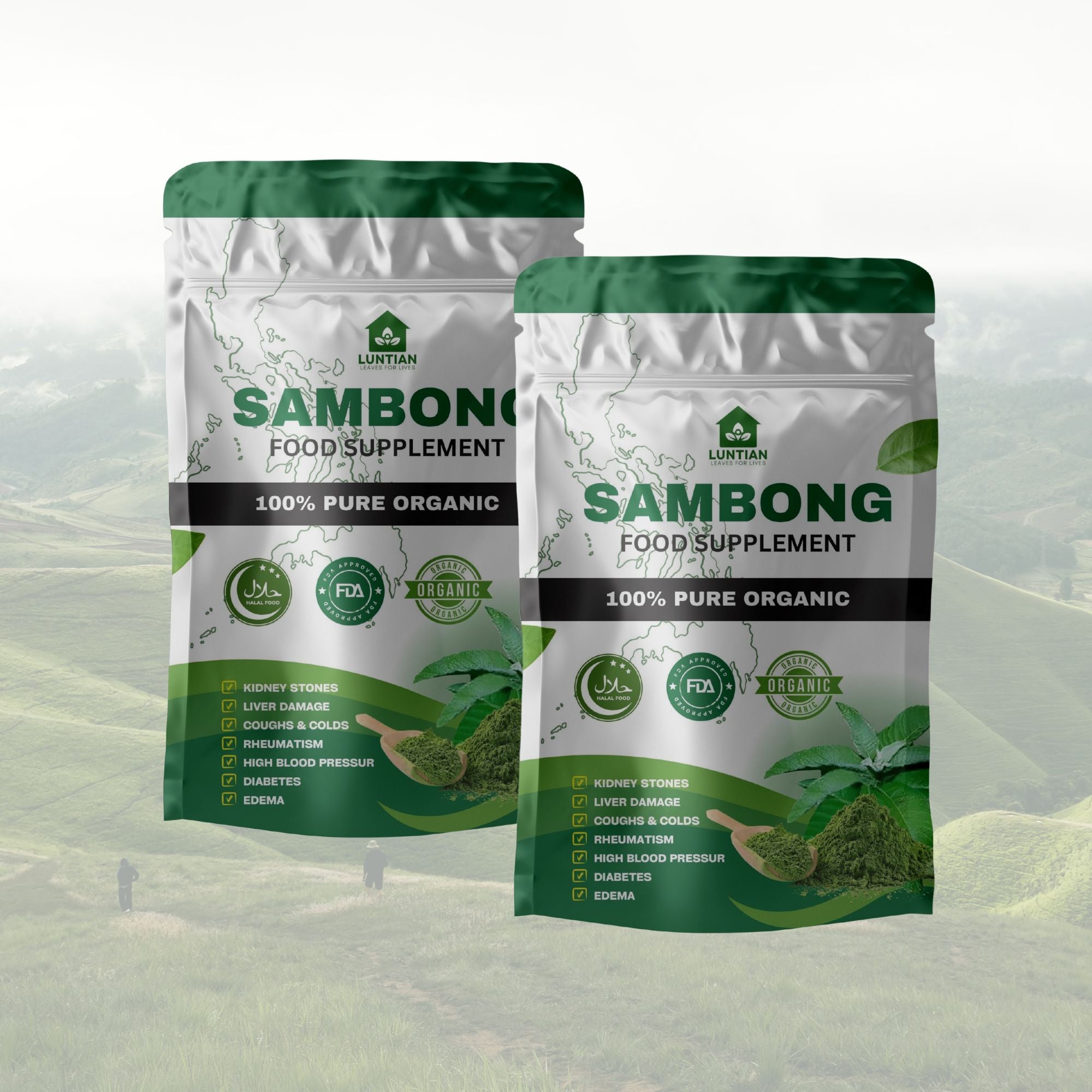 SAMBONG TEA 2PCS